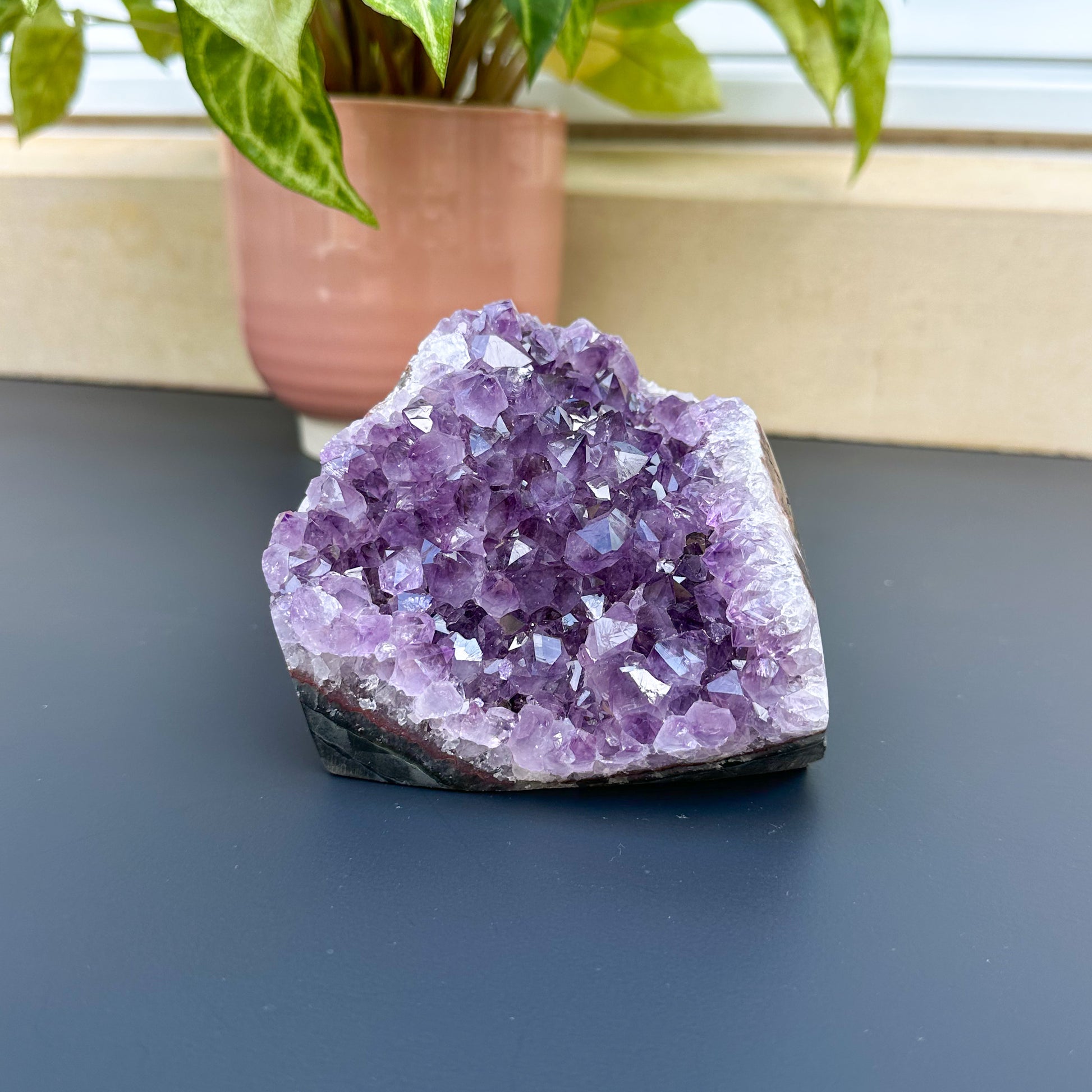 Amethyst Cut Base Druzy - Sussex Stones Crystal Shop