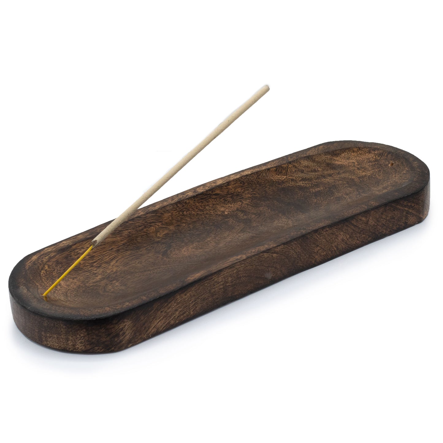 Large Incense Tray - Classic Mango Wood