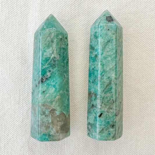Amazonite Tower - Sussex Stones Crystal Shop