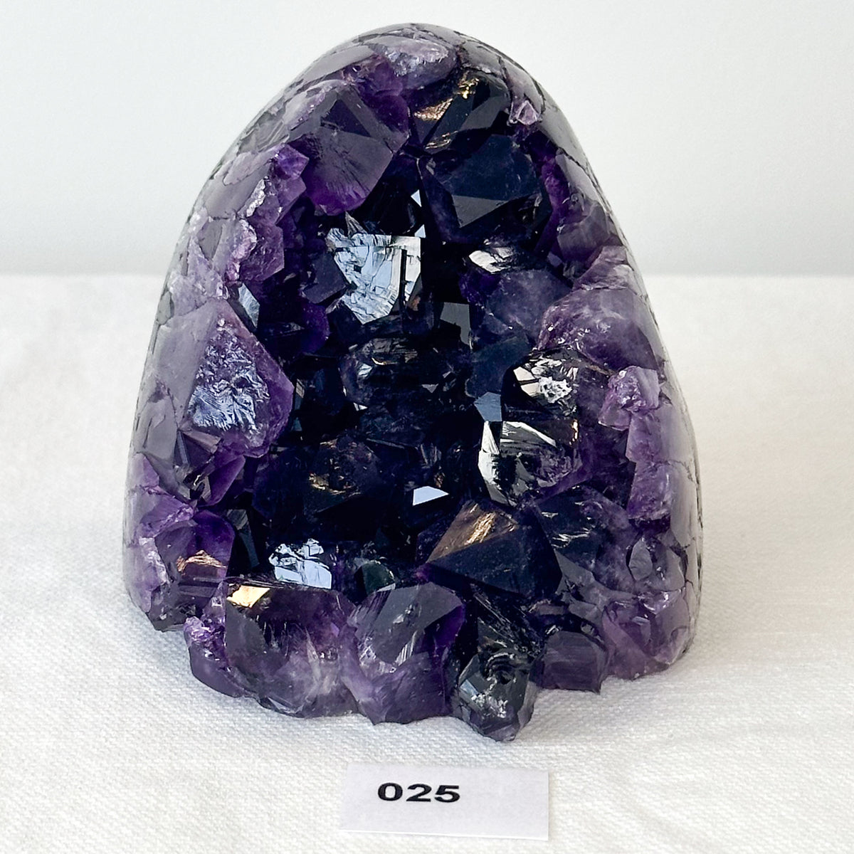Uruguayan Amethyst Cut Base Druzy (Extra Grade) #025
