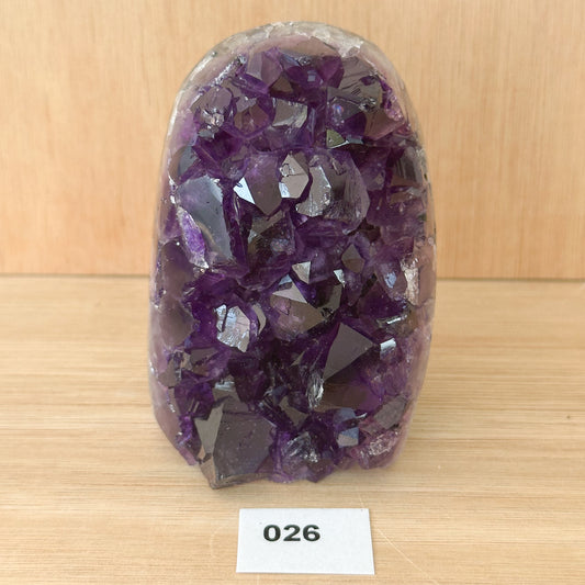 Uruguayan Amethyst Cut Base Druzy (Extra Grade)