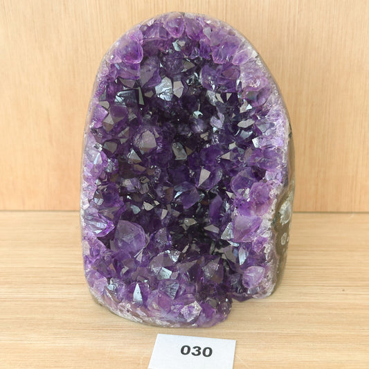 Uruguayan Amethyst Cut Base Druzy (Extra Grade)