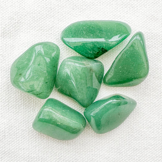 Green Aventurine Tumble Stones - Sussex Stones Crystal Shop