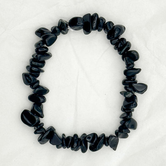 Obsidian Chip Bracelet - Sussex Stones Crystal Shop