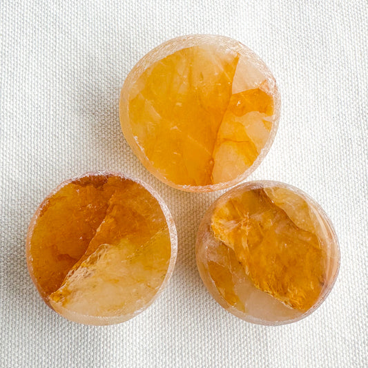 Golden Healer Quartz Dragon Eggs | Sussex Stones Crystal Shop
