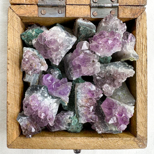 Mini Amethyst Clusters - Sussex Stones Crystal Shop