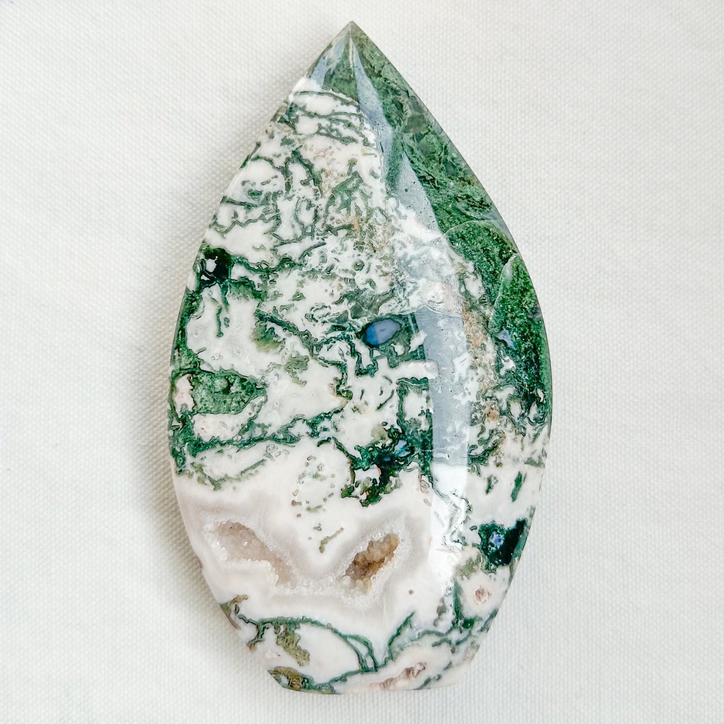 Moss Agate Flame