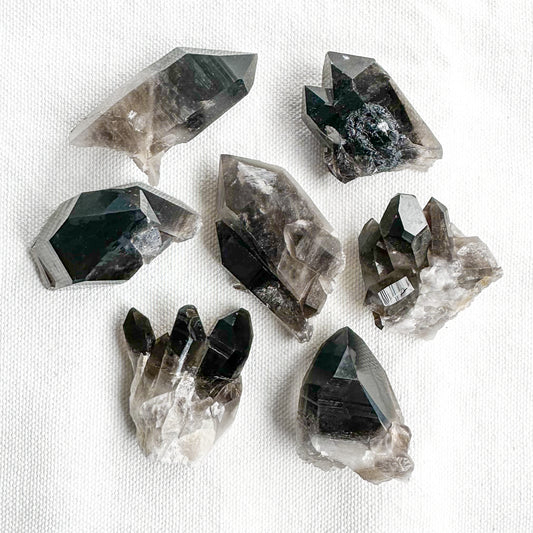 Smokey Quartz Clusters | Sussex Stones Crystal Shop