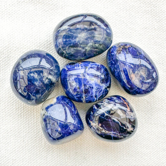 Sodalite Tumble Stones - Sussex Stones Crystal Shop