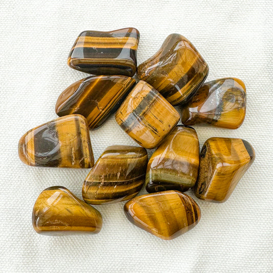 Tigers Eye Tumble Stone - Sussex Stones Crystal Shop