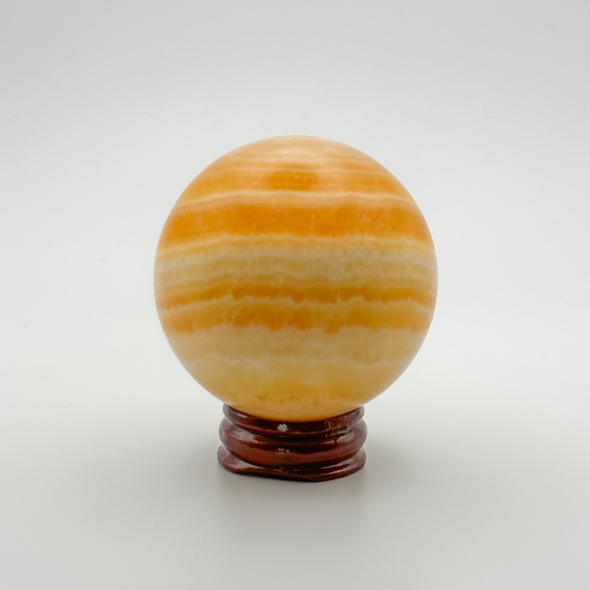 Orange Calcite Sphere - Sussex Stones Crystal Shop