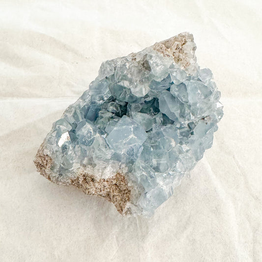 Celestite Cluster - Sussex Stones Crystal Shop