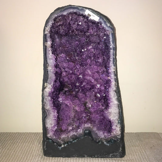 Amethyst Cathedral Geode - Sussex Stones Crystal Shop
