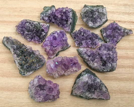 Small Amethyst Clusters 2cm - 4cm - Sussex Stones Crystal Shop