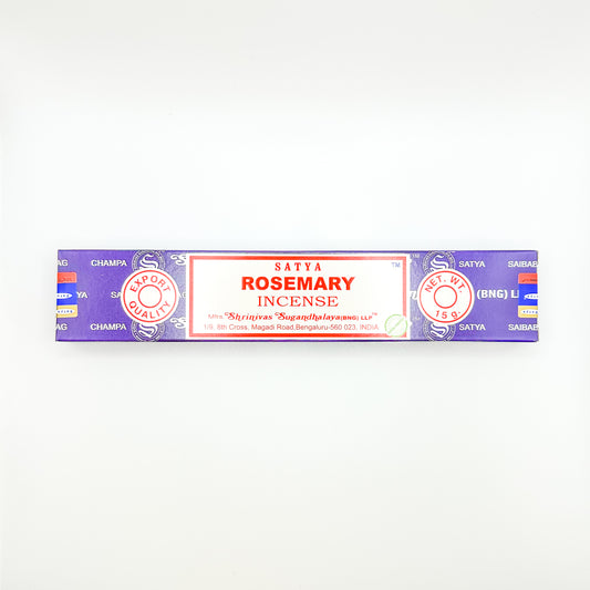 Satya Incense Rosemary - Sussex Stones Crystal Shop