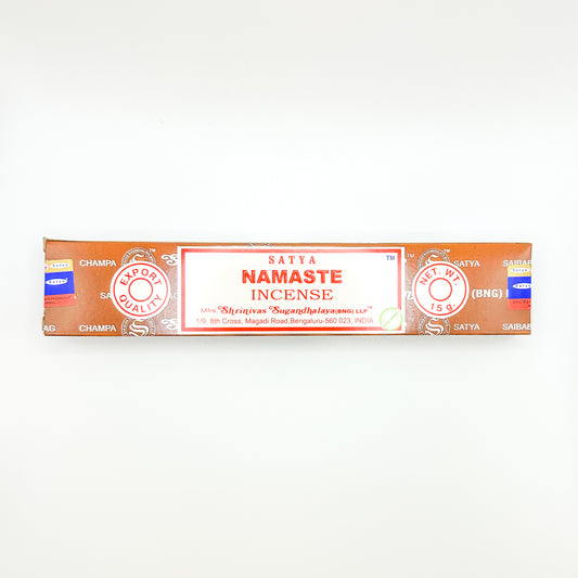 Satya Incense Namaste - Sussex Stones Crystal Shop