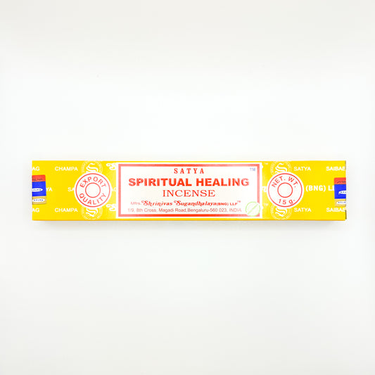 Satya Incense Spiritual Healing - Sussex Stones Crystal Shop
