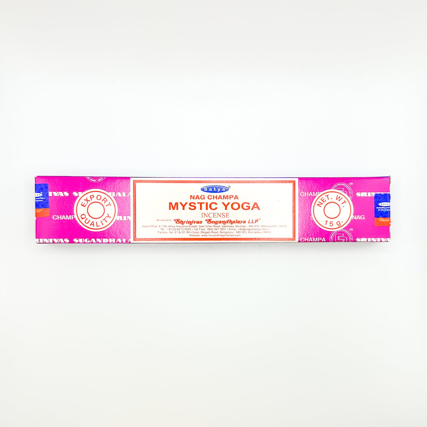 Satya Incense Mystic Yogo - Sussex Stones Crystal Shop