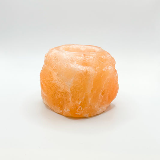 Himalayan Rock Salt Candle Holder - Sussex Stones Crystal Shop