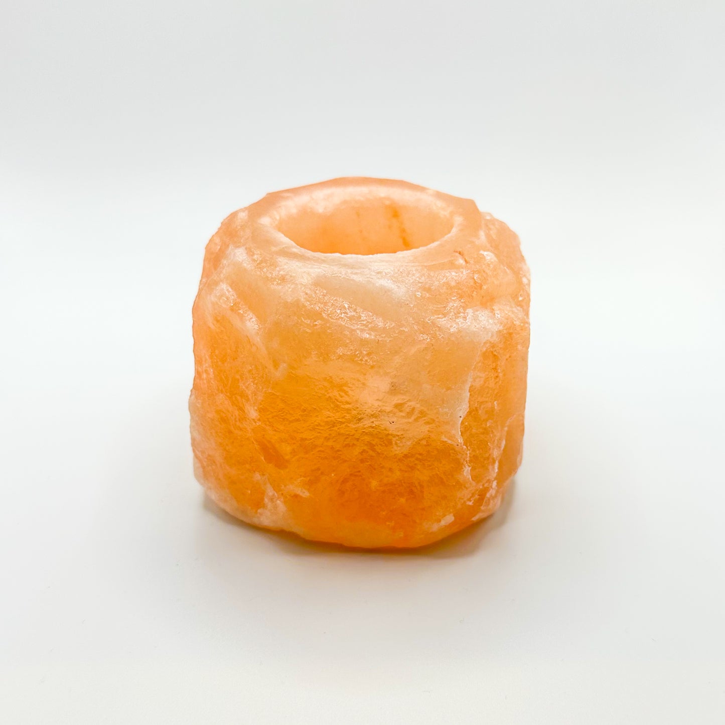 Himalayan Rock Salt Candle Holder - Sussex Stones Crystal Shop