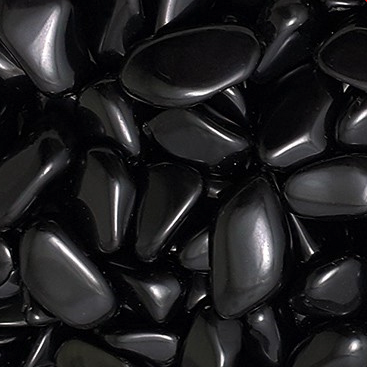 Black Obsidian Tumble stones - Sussex Stones Crystal Shop