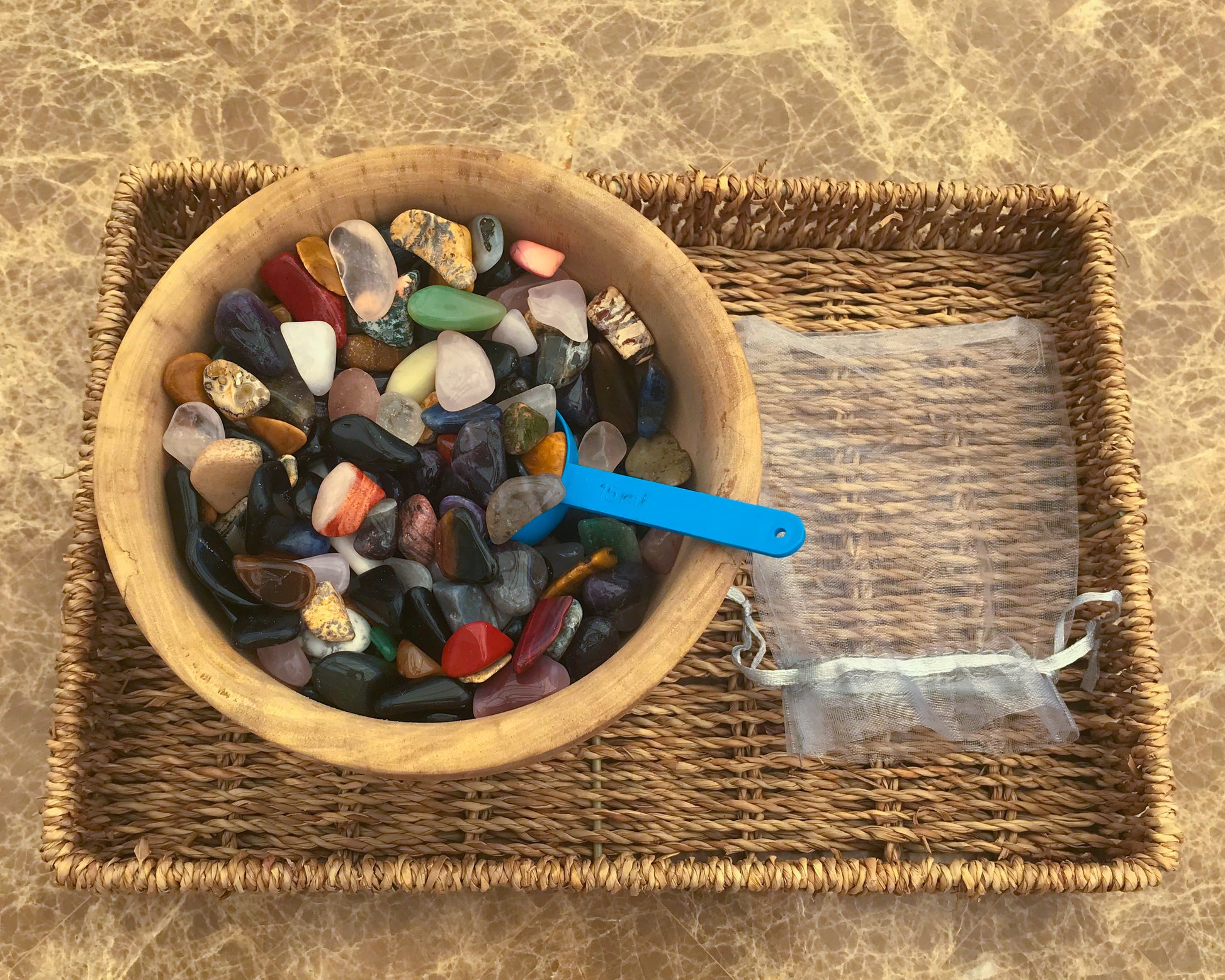 Tumble Stone Crystal Confetti Lucky Dip Scoop - Sussex Stones Crystal Shop