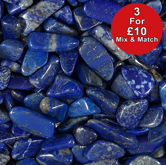 Lapis Lazuli Tumble Stones - Sussex Stones Crystal Shop