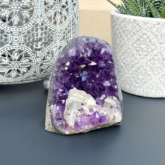 Amethyst Cut Base Druzy - Sussex Stones Crystal Shop