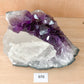 Uruguayan Amethyst Cluster With Calcite (Extra Grade)