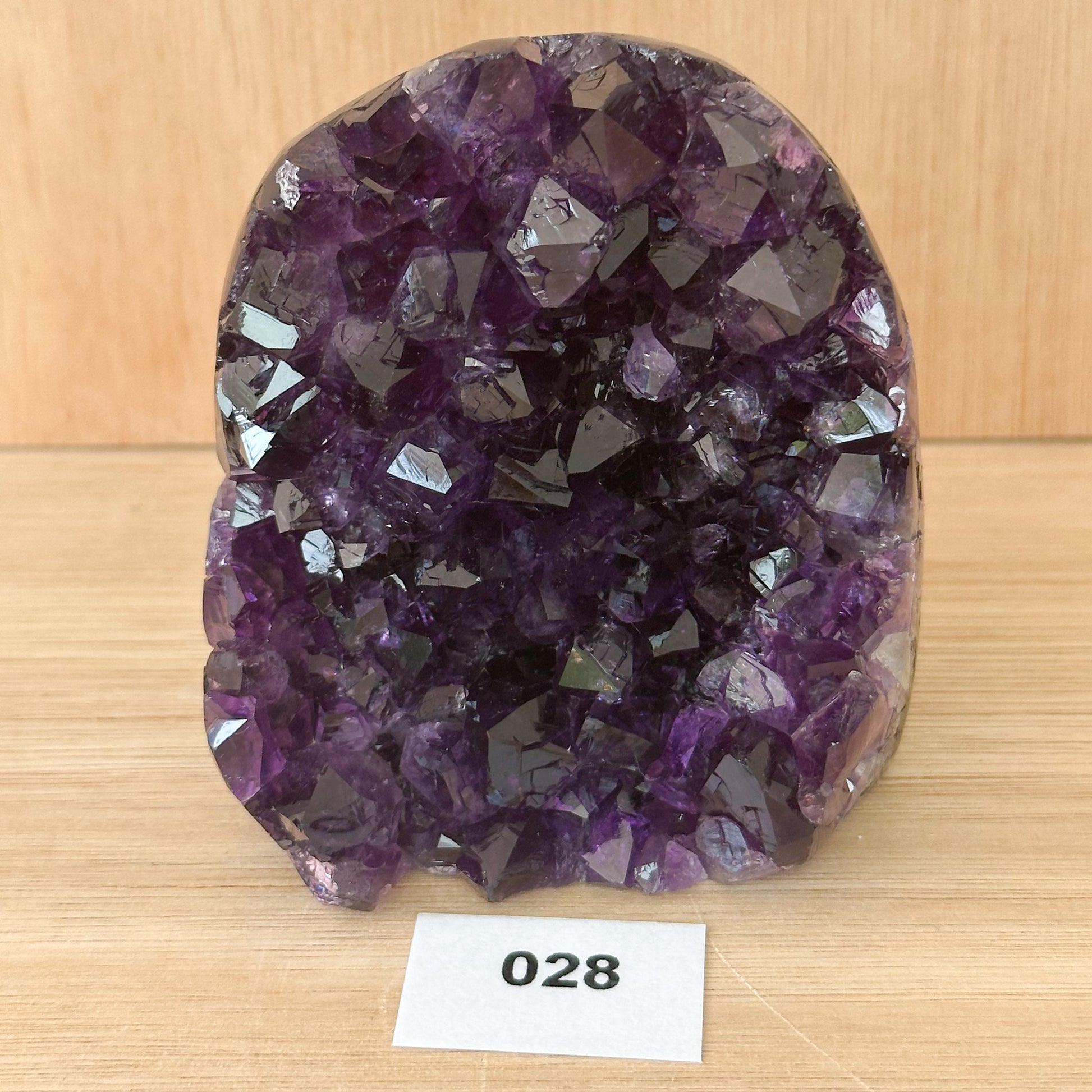 Uruguayan Amethyst Cut Base Druzy (Extra Grade)