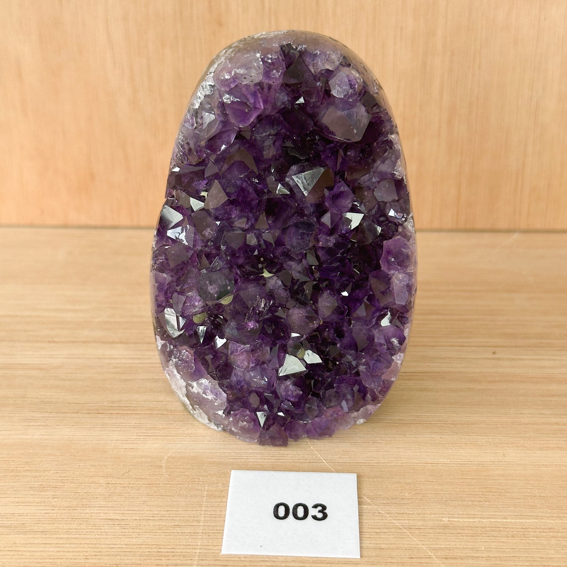 Uruguayan Amethyst Cut Base Druzy (Extra Grade)