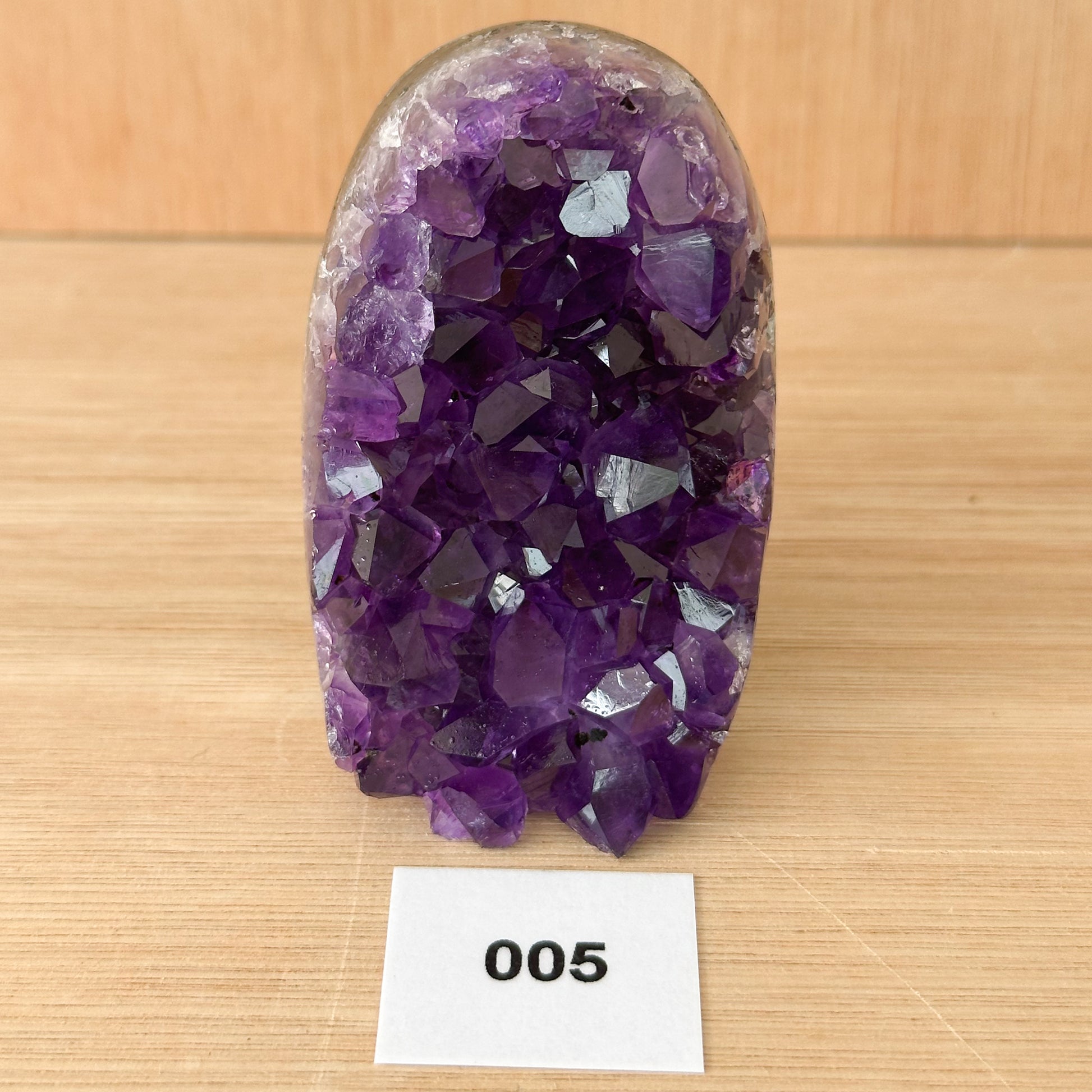 Uruguayan Amethyst Cut Base Druzy (Extra Grade)