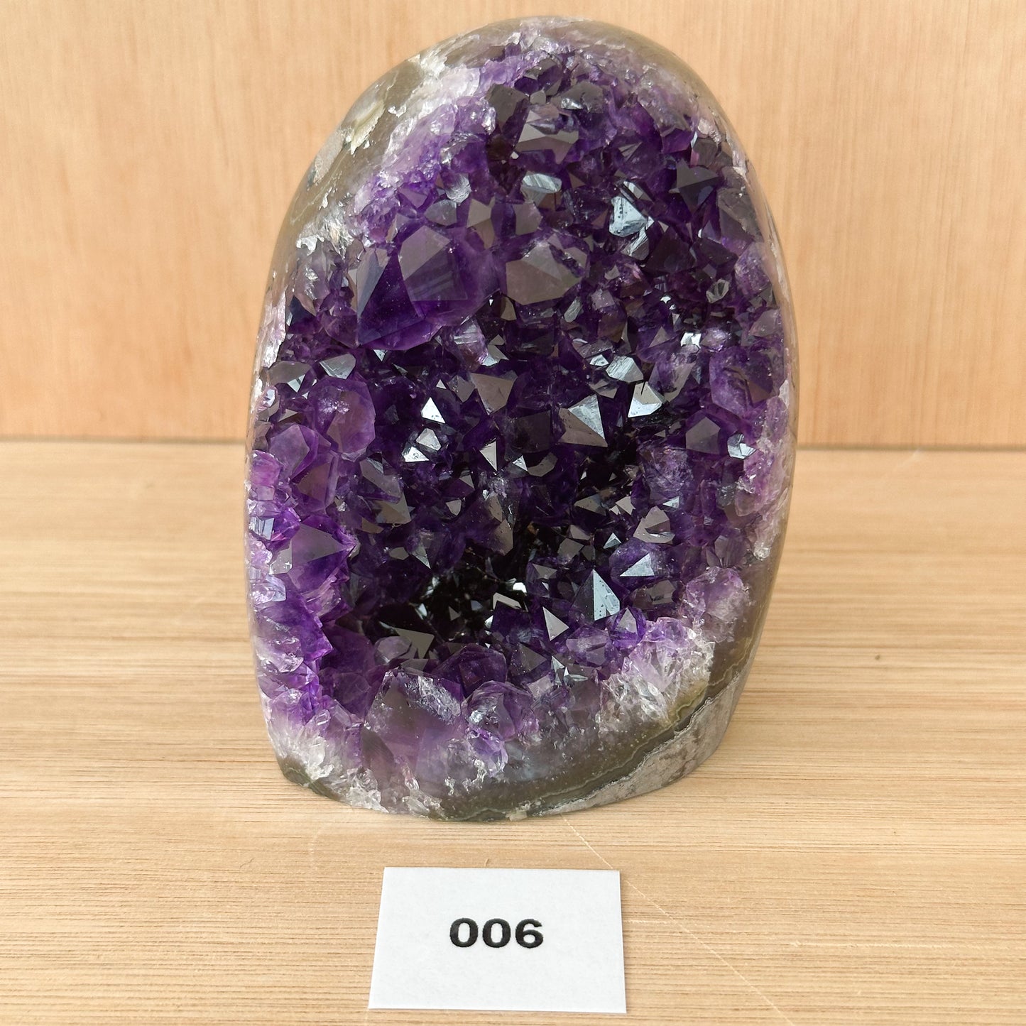 Uruguayan Amethyst Cut Base Druzy (Extra Grade)