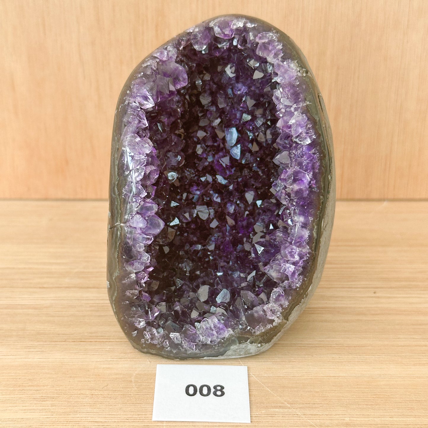 Uruguayan Amethyst Cut Base Druzy (Extra Grade)