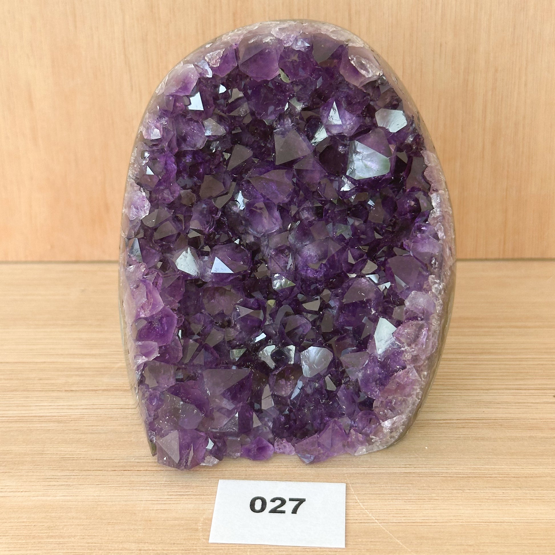 Uruguayan Amethyst Cut Base Druzy (Extra Grade)