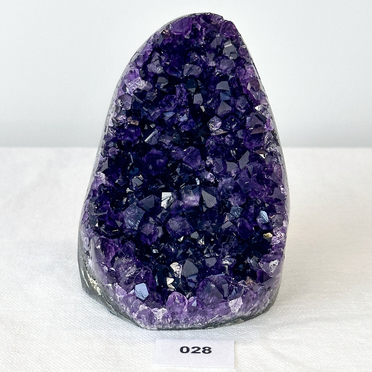 Uruguayan Amethyst Cut Base Druzy (Extra Grade) #028