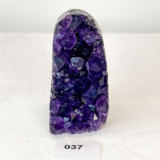 Uruguayan Amethyst Cut Base Druzy (Extra Grade) #037