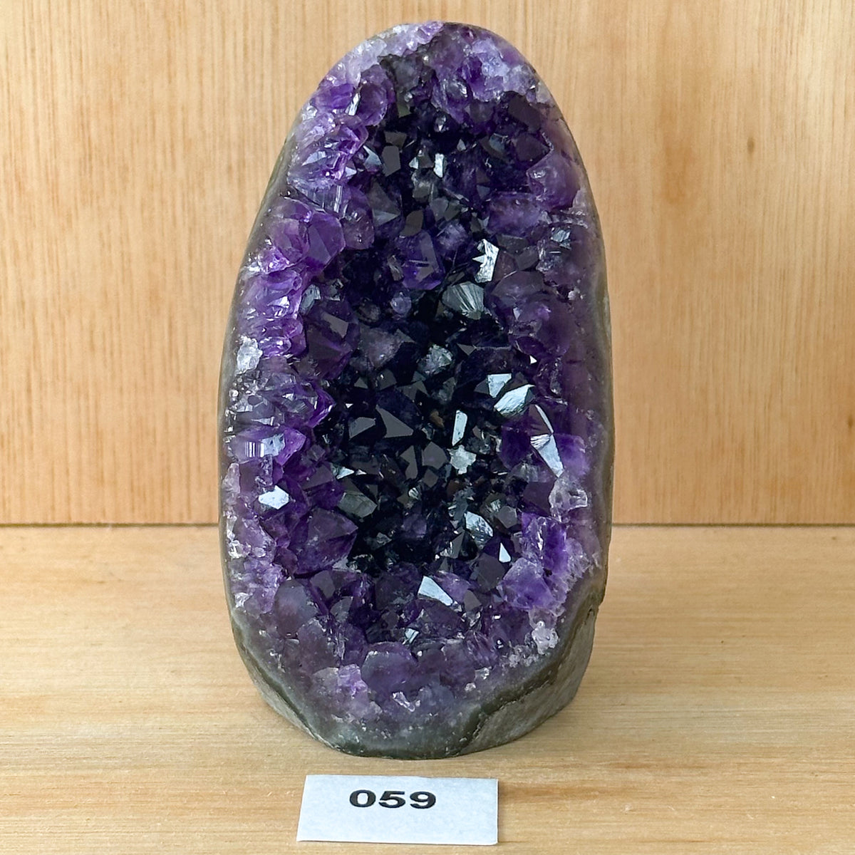 Uruguayan Amethyst Cut Base Druzy (Extra Grade) #059