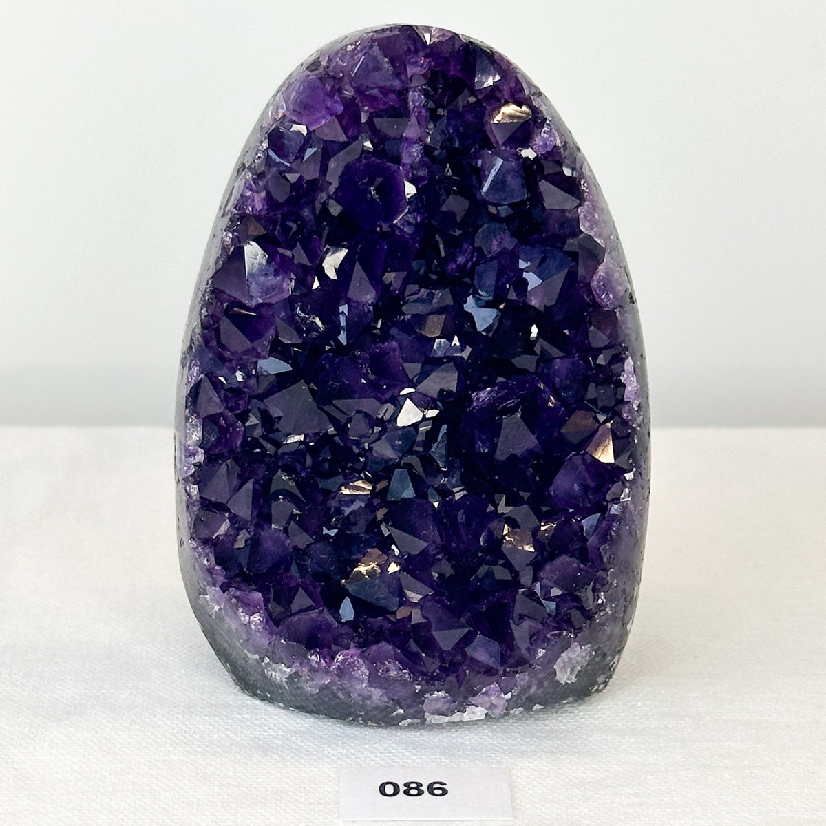 Uruguayan Amethyst Cut Base Druzy (Extra Grade) #086
