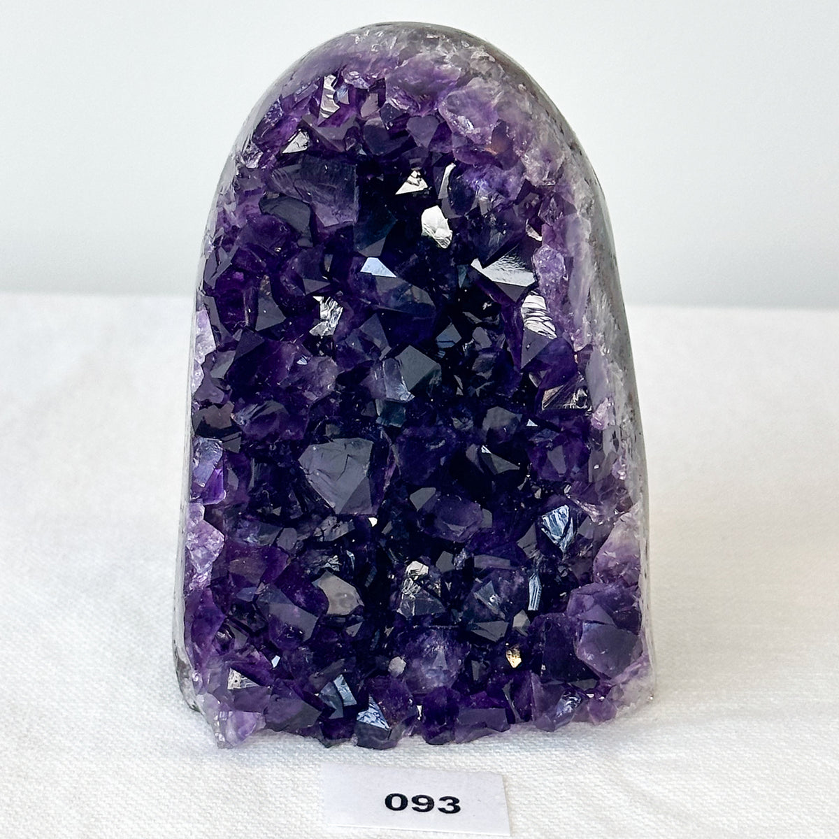 Uruguayan Amethyst Cut Base Druzy (Extra Grade) #093