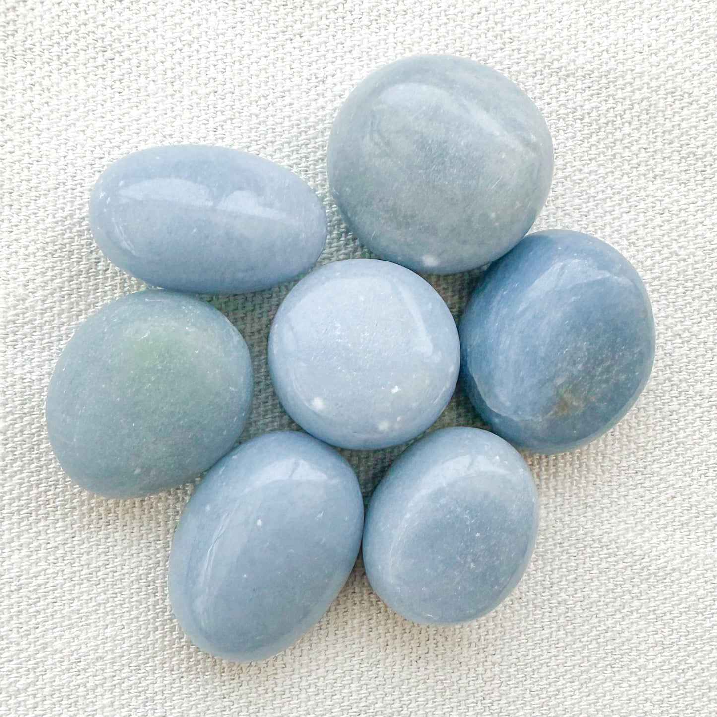 Angelite Tumble Stones - Sussex Stones Crystal Shop