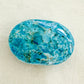 Blue Apatite Palm Stone - Sussex Stones Crystal Shop