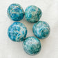 Blue Apatite Tumble Stones - Sussex Stones Crystal Shop