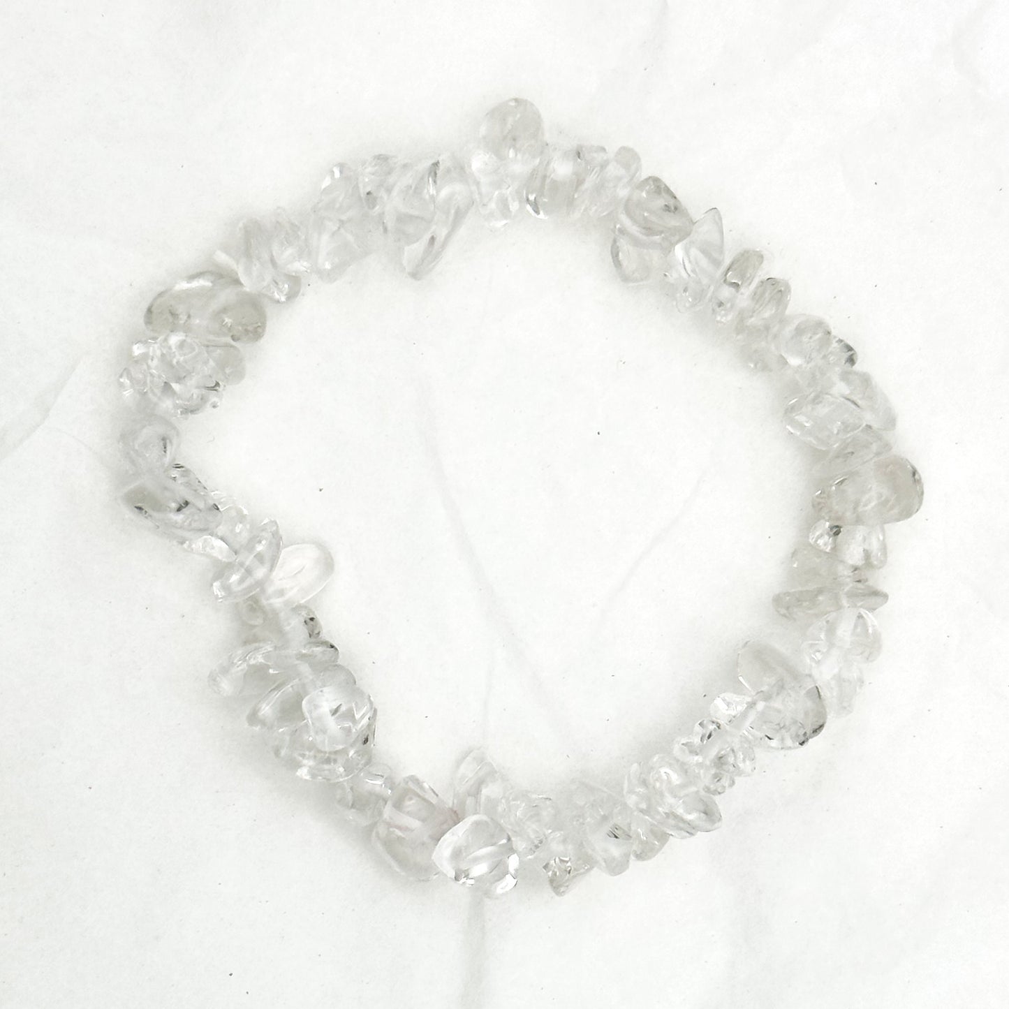 Clear Quartz Chip Bracelet - Sussex Stones Crystal Shop