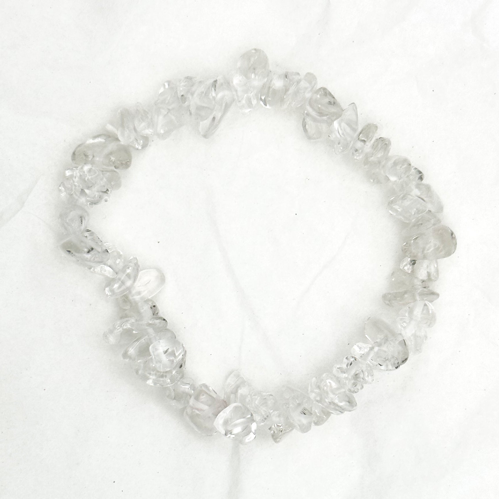 Clear Quartz Chip Bracelet - Sussex Stones Crystal Shop