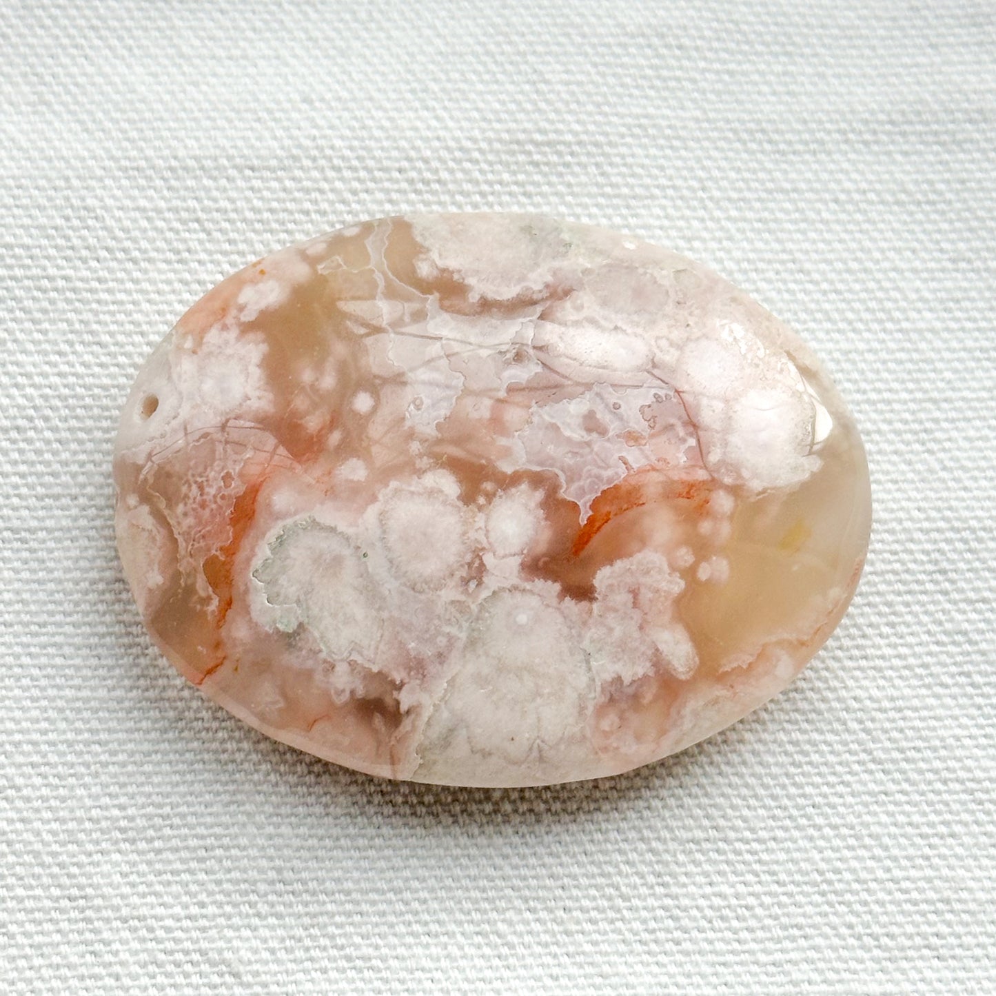 Flower Agate Palm Stone - Sussex Stones Crystal Shop