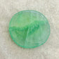 Green Fluorite Flat Palm Stone - Sussex Stones Crystal Shop