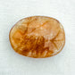 Honey Calcite Flat Palm Stone - Sussex Stones Crystal Shop