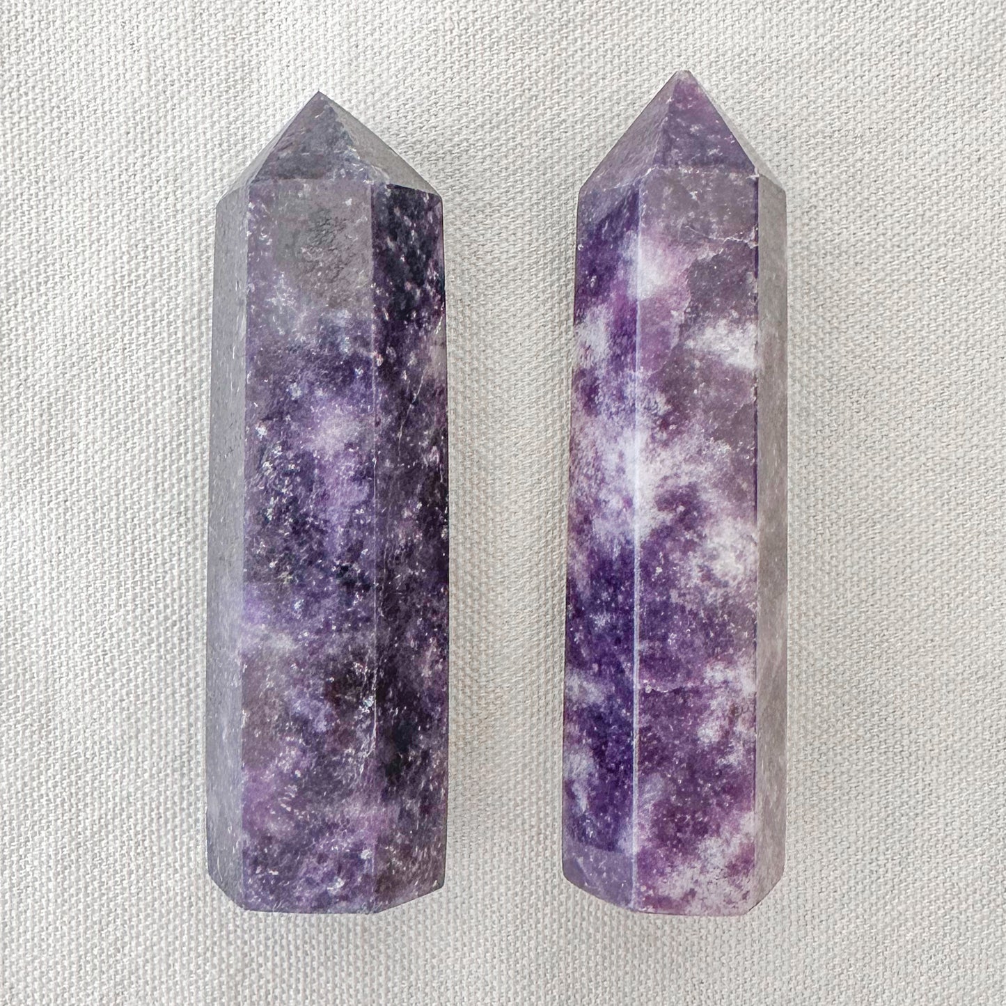 Lepidolite Tower - Sussex Stones Crystal Shop