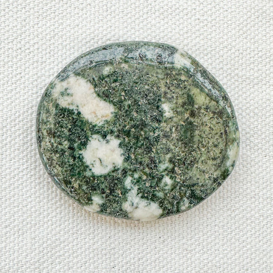 Preseli Bluestone Flat Palm Stone - Sussex Stones Crystal Shop